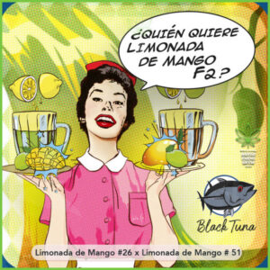 Black Tuna - Limonada de Mango - 50% Índica / 50% Sativa