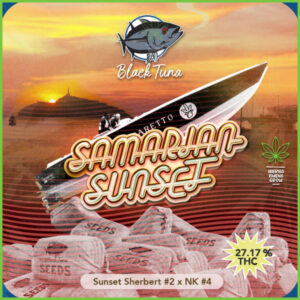 Black Tuna - Samarian Sunset - 50% Índica / 50% Sativa